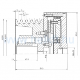 LP600 pneumatikus kuplung