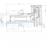 LP1500 pneumatikus kuplung