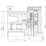 LP1000 pneumatikus kuplung