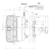 LA1.2.0171Y 1500837 Prinoth fan clutch